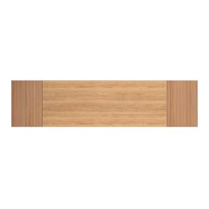 Cabecero para cama de 135cm roble dorado efecto vallado rob…