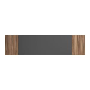 Cabecero para cama de 150cm grafito-vallado nogal 67x240x3…