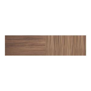 Cabecero para cama de 150cm nogal-vallado nogal 67x240x3 cm