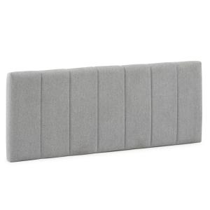 Cabecero tapizado 140x60 cm color gris, para cama 135 cm