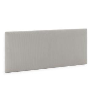 Cabecero tapizado 160x60 cm gris