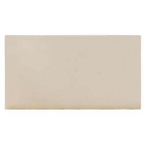 Cabecero tapizado de algodón en color beige de 200x80cm
