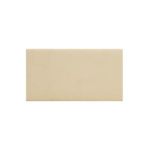 Cabecero tapizado de algodón en color beige de 90x80cm