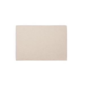 Cabecero tapizado desenfundable de lino beige 160x110cm