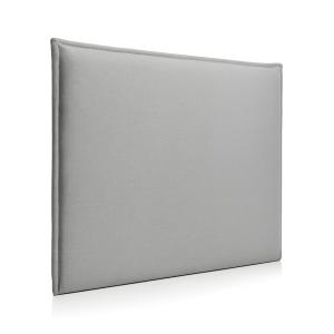 Cabecero tapizado gris para cama de 105 cm. Medidas 115x120…