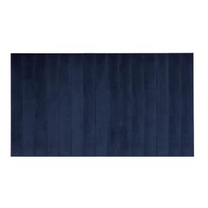 Cabecero terciopelo azul oscuro 200 x 200 cm, 180 x 200 cm