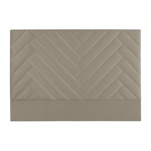 Cabecero terciopelo beige 160 x 200 cm