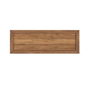 CabeceroCloe de 105madera maciza natural acabado encerado