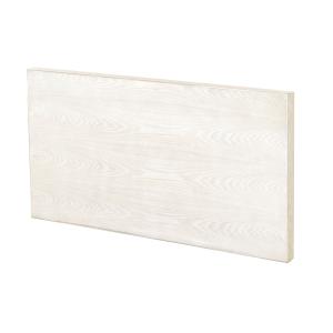 Cabezal chapado en madera de fresno patinado blanco 110x60…