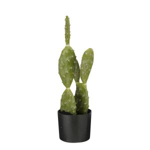 Cactus artificial verde en maceta alt. 50