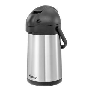 Cafetière thermos professionnelle à pompe en inox 1.9 l