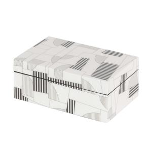 Caja blanco de madera 20x12x8cm