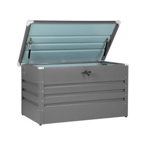 Caja de almacenamiento 132 x 62 cm gris