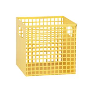 Caja de almacenamiento de hierro amarillo
