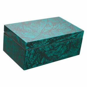 Caja de cerámica Azul 20x12x8h cm