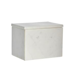 Caja de mármol blanco Alt.13