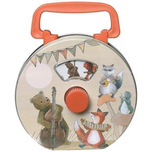 Caja de música animales músicos