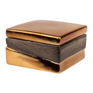 Caja dorado de  xx0.5cm