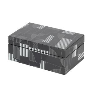 Caja negro de madera 20x12x8cm