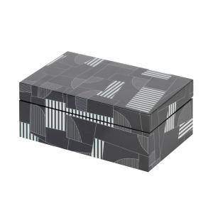 Caja negro de mdf 20x12x8cm