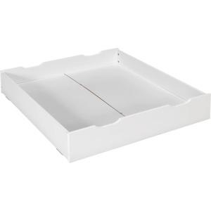 Cajón de almacenaje mdf blanco 18.5x92x100cm