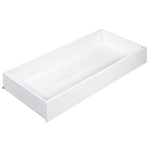 Cajón para cama 120x60 en madera blanca