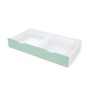 Cajón para cuna o cama montessori de 70x140 cm verde-menta