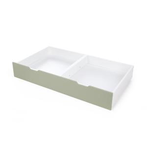 Cajón para cuna o cama montessori de 70x140 cm verde-oliva