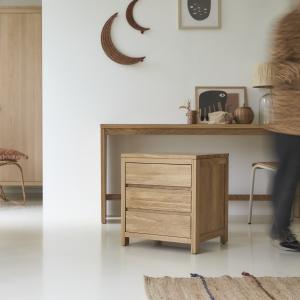 Cajonera infantil de roble