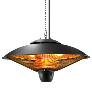 Calefactor radiante por infrarrojos de techo, 2500 w alumin…
