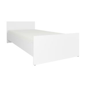 Cama 90x200 estratificado blanco