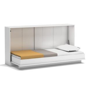 Cama abatible blanco 90x200cm