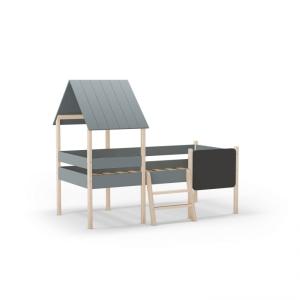 Cama cabaña madera Verde Salvia - Oak Soft