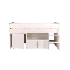 Cama combinada con escritorio y almacenamiento - 90x200 cm…
