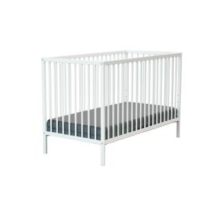 Cama de bebe en madera blanco