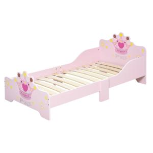 Cama infantil 143x73x60 cm rosa