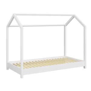 Cama infantil - color blanco, 160x80cm