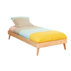 Cama infantil con patas y colchón    90x190 cm