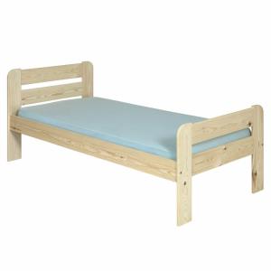 Cama infantil madera maciza  natural 90x190 cm