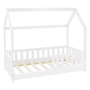 Cama infantil tipi 70x140 cm color blanco con anticaída y s…
