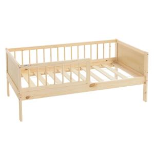 Cama infantil tipi 70x140cm color natural beige con anticaí…