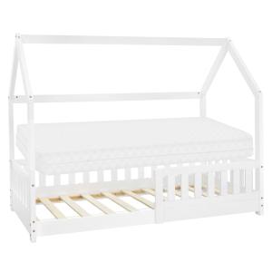 Cama infantil tipi 80x160cm color blanco con colchón de esp…