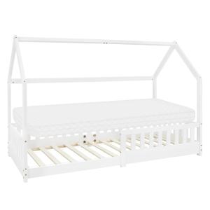Cama infantil tipi 90 x 200 cm color blanco con colchón esp…