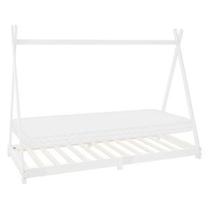 Cama infantil tipi 90x200cm blanco con colchón de espuma y…