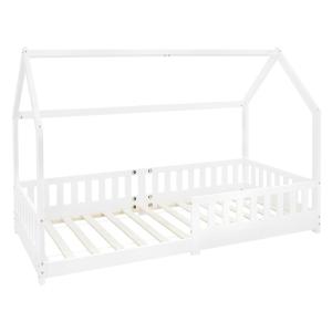 Cama infantil tipi 90x200cm color blanco con listones de ma…