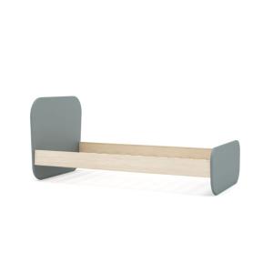 Cama juvenil Breeze madera, verde, 195,4 x 90 x 101,3