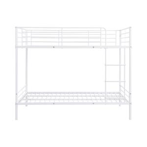 Cama litera acero blanco 120 x 190 cm