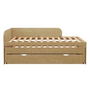 Cama nido con cajón madera maciza   90x200 cm