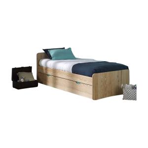 Cama nido madera maciza   natural 90x200 cm