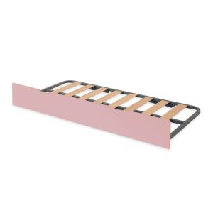 Cama nido para cama montessori 90x200 cm rosa